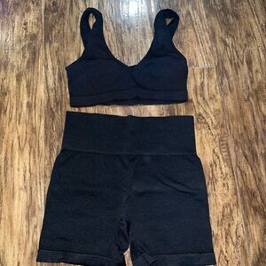 Colsie Charcoal Activewear Set